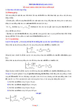 Các dạng toán giao thoa ánh sáng hỗn hợp Vật lí 12 có lời giải và đáp án