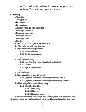 Hướng dẫn viết báo cáo ngành điều dưỡng | Đại học Y khoa Phạm Ngọc Thạch