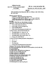 Thiết kế hệ thống truyền động điện BBĐ van – Động cơ một chiều không đảo chiều quay. | Đại học Kinh tế Kỹ thuật Công nghiệp
