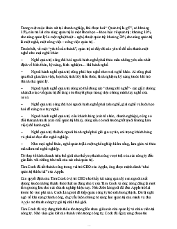 Tài liệu phân tích "Quản trị là một nghề" môn Quản trị học đại cương | Đại học Thăng Long