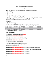 Bài tập Chia Subnet Ca 4-5 - Mạng máy tính | Trường Đại học Khoa học Tự nhiên, Đại học Quốc gia Thành phố Hồ Chí Minh