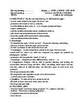 Giáo án Tiếng anh lớp 7 Unit 4