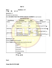 IELTS Listening Practice Test 3: International Club Events & More. Môn Tiếng anh B1 | Đại học Trường Đại học Phenika.