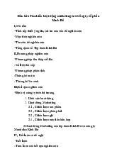 Tìm hiểu Marketing của công ty cổ phần Kinh Đô môn Chuyên ngành Marketing | Học viện Nông nghiệp Việt Nam