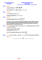 Đề Thi Tuyển Sinh 10 Môn Toán Sở GD Đăk Nông 2025-2026 Có Lời Giải