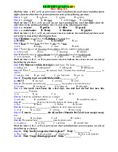 Đề ôn thi vào 10 môn anh theo form mới 2025-2026 có đáp án-Đề 5
