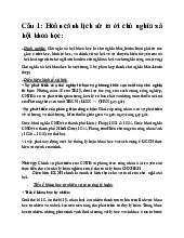 Lý luận Chủ nghĩa Xã hội Khoa học và Sứ mệnh giai cấp công nhân | Môn Chủ nghĩa xã hội khoa học - Đại học Bách Khoa Hà Nội