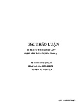 Đề cương môn Luật dân sự - Trường Đại học lao động -  xã hội.