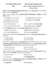 Đề thi thử tốt nghiệp THPT 2025 môn Giáo dục Kinh tế và Pháp luật bám sát đề minh họa - Đề 14