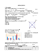 ĐỀ ÔN TẬP SỐ 6 | Toán 6