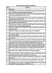 Đề cương ôn tập học phần Luật đất đai 2025: Phân tích và Giải quyết tranh chấp môn Luật đất đai | Trường Đại học Luật Hà Nội