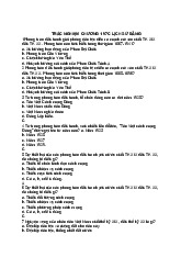 TRẮC NGHIỆM CHƯƠNG 1 97C LỊCH SỬ ĐẢNG