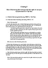 Chương 5  Kinh tế thị trường định hướng xã hội chủ nghĩa và các quanhệ lợi ích kinh tế ở Việt Nam môn Kinh tế chính trị | Trường đại học Mở Hà Nội