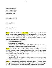 Bài tập Truyền nhiệt - Con người và môi trường | Đại học Mở Thành phố Hồ Chí Minh