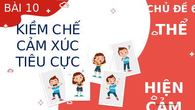 Bài 10: Kiềm chế cảm xúc tiêu cực | Bài giảng PowerPoint | Đạo đức 2 | Kết nối tri thức với cuộc sống (Cả năm)