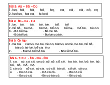 Tổng hợp 83 bài luyện đọc lớp 1 bộ sách Kết nối tri thức - Tiếng Việt 1