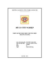 Hệ Thống Nhận Diện Thương Hiệu Trà Sữa Ô Long | Môn Nhà Thiết Kế Đồ Họa - Trường Cao đẳng nghề công nghệ cao Hà Nội
