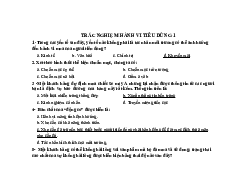 Câu hỏi trắc nghiệm môn hành vi tiêu dùng (p2)| Đại học Văn Lang