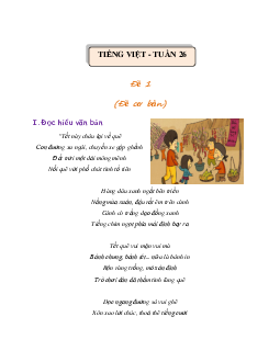 Giải Bài tập cuối tuần lớp 4 môn Tiếng Việt Chân trời sáng tạo - Tuần 26 (Nâng cao)