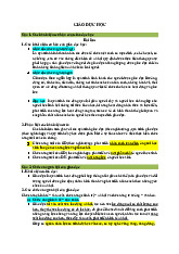 Đề cương ôn tập Môn Giáo dục học | Đại học Sư Phạm Hà Nội