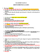 Ôn thi kinh tế chính trị Mác-Lênin | Kinh tế chính trị Mác - Lênin | Đại học Tôn Đức Thắng