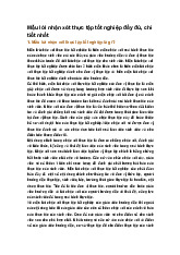 Mẫu lời nhận xét thực tập tốt nghiệp đầy đủ, chi tiết nhất