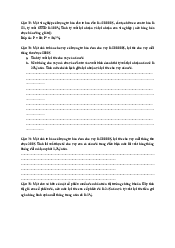 Bài tập chương 3 Kinh tế chính trị | Trường Đại học CNTT Thành Phố Hồ Chí Minh