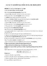 ĐỀ CƯƠNG ÔN TẬP MÔN HÓA (gửi SV)