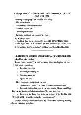 Bài giảng môn Cơ sở văn hóa Việt Nam | Đại học Yersin Đà Lạt