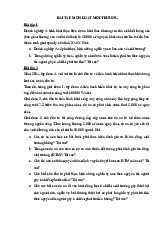 Đề cương môn Luật môi trường - Trường Đại học lao động -  xã hội