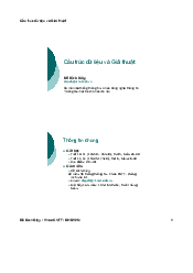 Chương VII : Tìm kiếm (p2) | Cấu trúc dữ liệu và giải thuật | Đại học Bách Khoa, Đại học Đà Nẵng