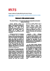 Academic reading sample task matching sentence endings and key  - IELTS Writing| Đại học Sư Phạm Hà Nội