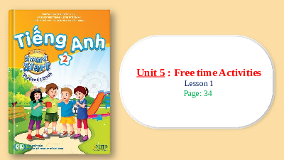 Unit 5: Lesson 1| Bài giảng PowerPoint | Tiếng Anh 2 |  i-Learn Smart Start (Cả năm)