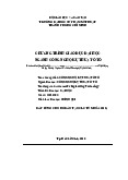 Chương trình giáo dục đại học tên chương trình: công nghệ kĩ thuật ô tô | Trường đại học sư phạm kỹ thuật TP. Hồ Chí Minh