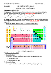 Đề cương môn hoá đại cương- Trường Đại học bách khoa - Đại học đà nẵng.