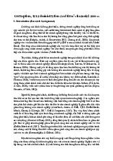 Corruption, tax administration and firm’s financial access | Đại học Kinh tế thành phố Hồ Chí Minh