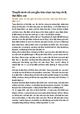 Thuyết minh về con gấu trúc chọn lọc hay nhất, đạt điểm cao