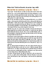 Phân tích Trái tim Đan-kô chọn lọc hay nhất