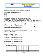 Bộ Đề Kiểm Tra Học Kỳ 1 Toán 5 Năm 2025-2026 Có Đáp Án