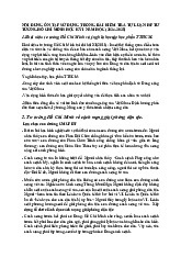 Nội dung ôn tập kiểm tra tự luận học kì 1 năm 2024-2025 | Môn Tư tưởng Hồ Chí Minh - Trường Cao đẳng Công Nghệ Bách Khoa Hà Nội