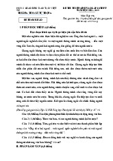 25 đề tham khảo tuyển sinh 10 môn văn Phòng GD Việt Trì 2024-2025 có đáp án