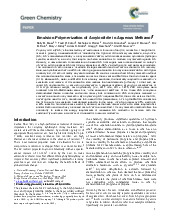 Emulsion Polymerization of Acrylonitrile in Aqueous Methanol | Đại học Kinh tế Kỹ thuật Công nghiệp
