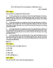 70 câu test Linux môn Quản trị kinh doanh | Trường Đại học Kinh doanh và Công nghệ Hà Nội