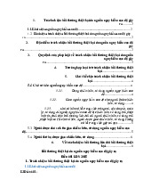 Bồi thường thiệt hại do nguồn nguy hiểm cao độ môn Luật kinh tế | Trường đại học Mở Hà Nội