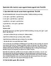 Quá trình tiến hoá từ vượn người thành người trên Trái Đất