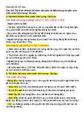 Phần Việt Nam của môn Lịch sử nhà nước và pháp luật