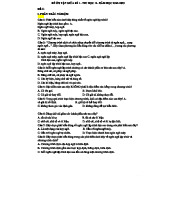 Đề ôn tập giữa kỳ 1 - Tin học 11 - Năm học 2022 - Tài liệu ôn thi