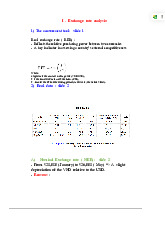 Exchange Rate Analysis: RER & NER Insights môn Principle of Management | Trường Đại học Quốc tế, Đại học Quốc gia Thành phố Hồ Chí Minh