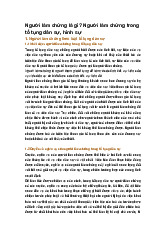 Người làm chứng là gì? Người làm chứng trong tố tụng dân sự, hình sự