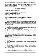 Đề cương môn học Pháp luật đại cương | Trường Đại học Nông Lâm thành phố Hồ Chí Minh